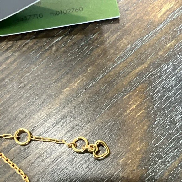 Kate Spade Little Luxuries Solitaire Bracelet With Pink Stone - Picture 2 of 6